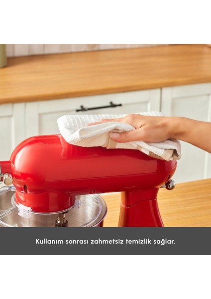 Powercast Chef Döküm Stand Mikser Rudolph Red Mutfak Şefi 1800W 6,2 Lt