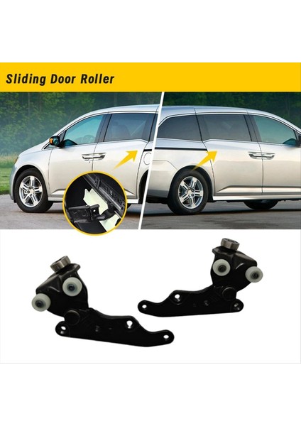 1paır Alt Sürgülü Kapı Silindir Menteşe 72531-SHJ-A01 72571 Honda Odyssey Için SHJ-A01 2005-2010 72531SHJA01 72571SHJA01 (Yurt Dışından) modelleri