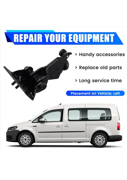 Araba Merkezi Vw Caddy 5V Sb 2020-2025 Kayan Kapı Merkezi Kılavuzu Sol 2K7843303A 2K7843303B (Yurt Dışından) indirimleri