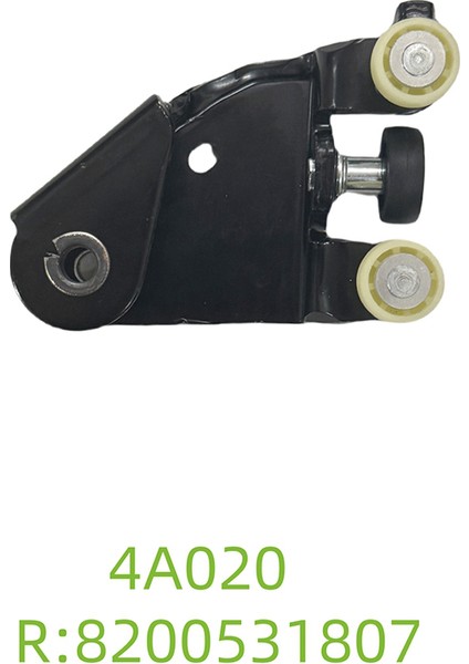 1paır Kapı Kasnağı Silindir Kılavuzu Rayı 8200497757 8200531807 Renault Kangoo Iı Için 2008-2019 Sürgülü Kapı Demiryolu Rulosu (Yurt Dışından) fiyatları