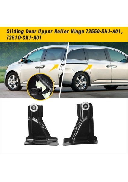 1paır Sürgülü Kapı Üst Rulo Menteşe 72550-SHJ-A01 72510-SHJ-A01 Honda Odyssey Için 2005-2010 72550SHJA01 72510SHJA01 (Yurt Dışından) fiyatları