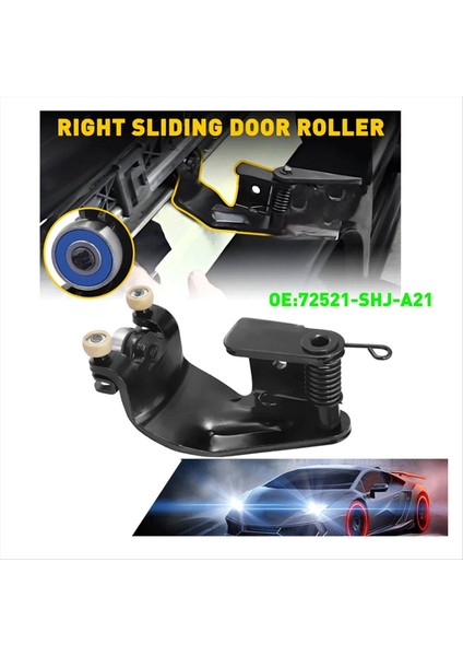 Sağ Merkez Sürgülü Kapı Hinger Rolle 72521-SHJ-A21 Honda Odyssey Için 2005-2010 Sürgülü Kapı Silindiri 72521SHJA21 924-129 (Yurt Dışından) modelleri