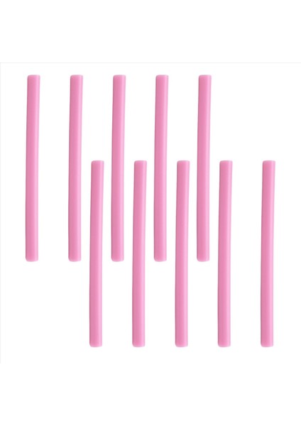 10PCS 100MM x 7mm Yapıştırıcı Sıcak Eriyik Tutkal Çubukları Sıcak Eriyik Tutkal Tabancası Pembesi (Yurt Dışından)