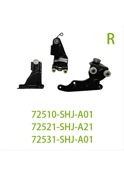 3pcs/set Sürgülü Kapı Merkezi Honda Odyssey Için Alt Üst Kit 05-10 72510-SHJ-A01 72521-SHJ-A21 72531-SHJ-A01 R (Yurt Dışından) modelleri