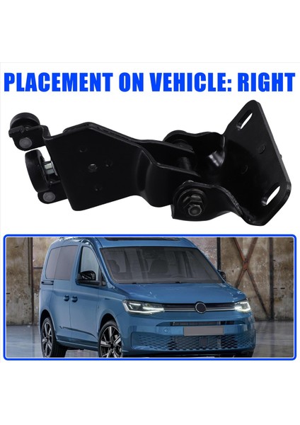 Araba Merkezi Vw Caddy 5V Sb 2020-2025 Sürgülü Kapı Merkezi Kılavuzu Sağ 2K7843304A 2K7843304B (Yurt Dışından) fırsatları