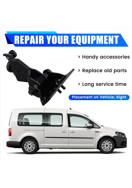 Araba Merkezi Vw Caddy 5V Sb 2020-2025 Sürgülü Kapı Merkezi Kılavuzu Sağ 2K7843304A 2K7843304B (Yurt Dışından) indirimleri