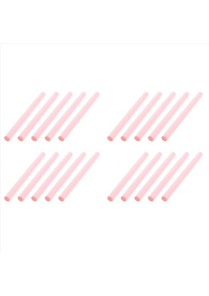 20PCS 100MM x 7mm Yapıştırıcı Sıcak Eriyik Tutkal Çubukları Sıcak Eriyik Tutkal Tabancası Pembesi (Yurt Dışından)