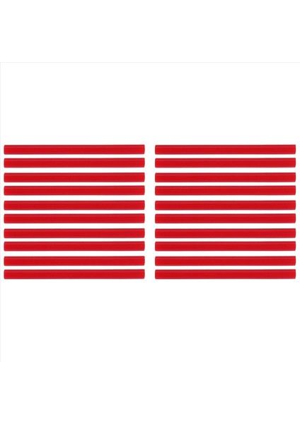 20PCS Kırmızı Sıcak Eriyik Tutkal Tabancası Yapıştırıcı Çubukları Zanaat Modeli Için 7X100MM (Yurt Dışından)