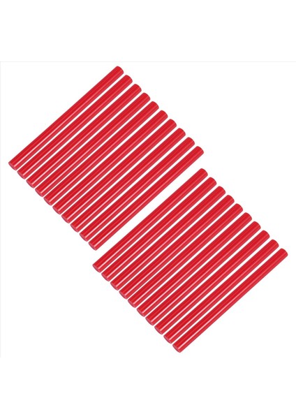 20PCS Kırmızı Sıcak Eriyik Tutkal Tabancası Yapıştırıcı Çubukları Zanaat Modeli Için 7X100MM (Yurt Dışından) modelleri