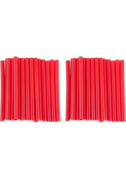 40PCS Kırmızı Sıcak Eritme Tutkal Tabancası Yapıştırıcı Çubukları Zanaat Modeli Için 7X100MM (Yurt Dışından)