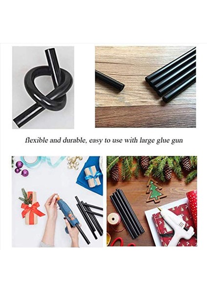 30 Adet Sıcak Tutkal Çubukları 270 X11MM Siyah Sıcak Eriyik Yapıştırıcı Çubukları Araba Gövdesi Dişli Onarım Kaldırma El Sanatları Diy Projeleri (Yurt Dışından) fırsatları