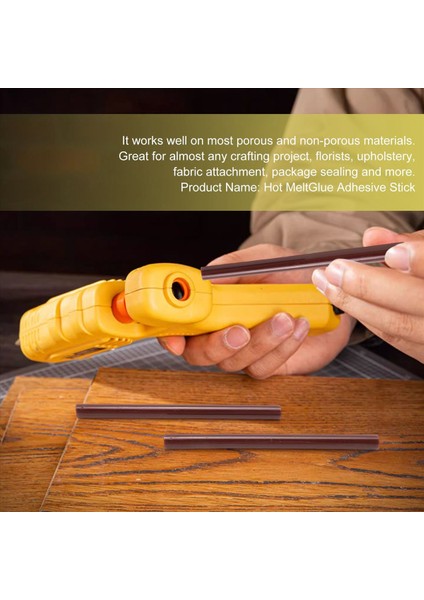 10PCS 100MM x 7mm Yapıştırıcı Sıcak Eriyik Tutkal Çubukları Sıcak Eriyik Tutkal Tabancası Kahverengi (Yurt Dışından) indirimleri