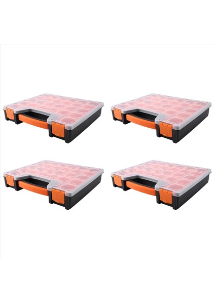 4x BF-312 Lastic Donanım Aracı Depolama Kılıfı Spanner Vida Parçaları Donanım Organizatör Kutusu (Yurt Dışından)