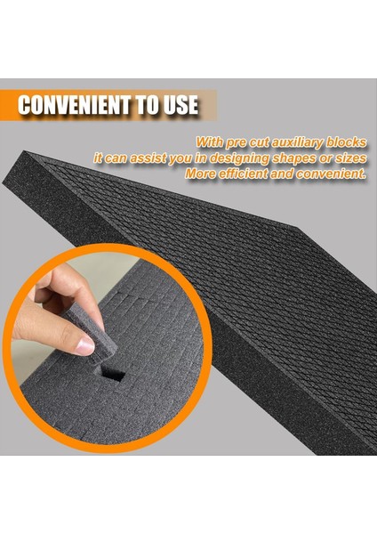 Köpük Astar - 2 Boyutlar Çekme ve Çekme Köpük Tepeli Pad Takım Kutusu Çekmeci ve Depolama Minyatür Modelleri (Yurt Dışından) fiyatları