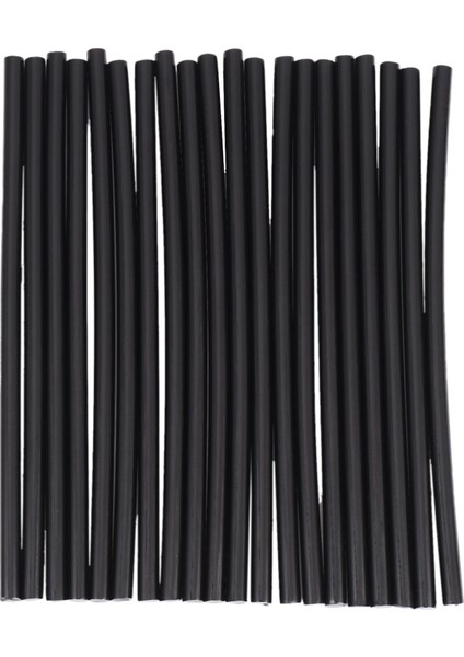 Dıy Tools Aksesuarları Onarım 20 Pcs 200MM Siyah Sıcak Eritme Tutkalları 7mm (Yurt Dışından)