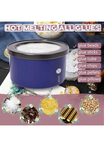 Üretim Için Tutkal Tavası Elektrikli Sıcak Eritilebilir Ayarlanabilir Sıcaklık Kontrolü Tutkal Çubuklar Için Tutkal Tencere Abd Fiş (Yurt Dışından) fırsatları