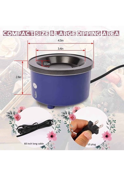 Üretim Için Tutkal Tavası Elektrikli Sıcak Eritilebilir Ayarlanabilir Sıcaklık Kontrolü Tutkal Çubuklar Için Tutkal Tencere Abd Fiş (Yurt Dışından) indirimleri