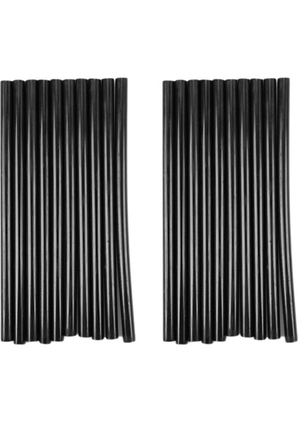 20PCS Sıcak Eriyik Yapıştırıcı Yapıştırıcı Çubukları 150X7MM Siyah (Yurt Dışından)