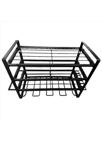 4 Katman Güç Alet Organizatör Duvar Montajı Garaj Organizasyonu Için Kablosuz Matkap Askı Depolama Rafı Atölye Pegboard (Yurt Dışından)