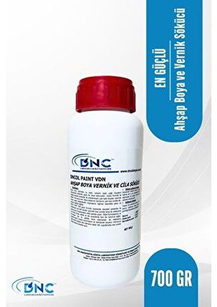 Ahşap Boya ve Vernik Sökücü Dncol Paint VDN 700 gr Etkili Temizlik Özelliği ile indirimleri