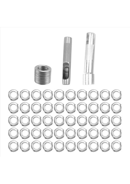 100PCS Yumruk Gromlar ve Branda Tente Çadır Muşamba Onarım Kiti Deliği Sel (Yurt Dışından) fiyatları