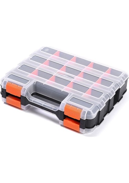 Darbe Dirençli Polimer ve Çıkarılabilir Plastik Bölücüler Depolama ve Taşıma ile 34 Bölmeli Çift Taraflı Organizatör (Yurt Dışından)