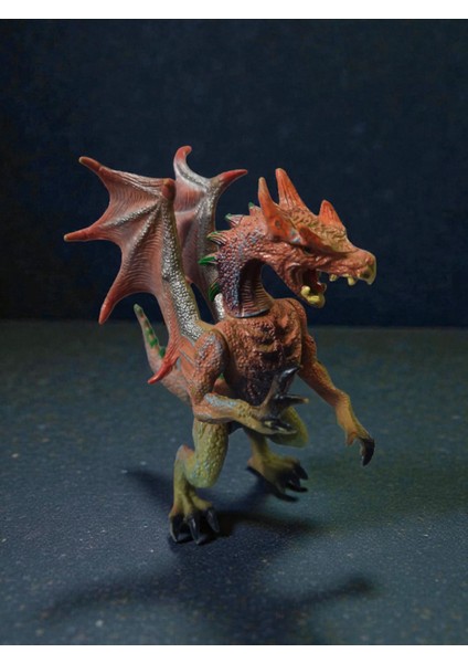 Vintage Ejderha Figür Oyuncak & 12 cm