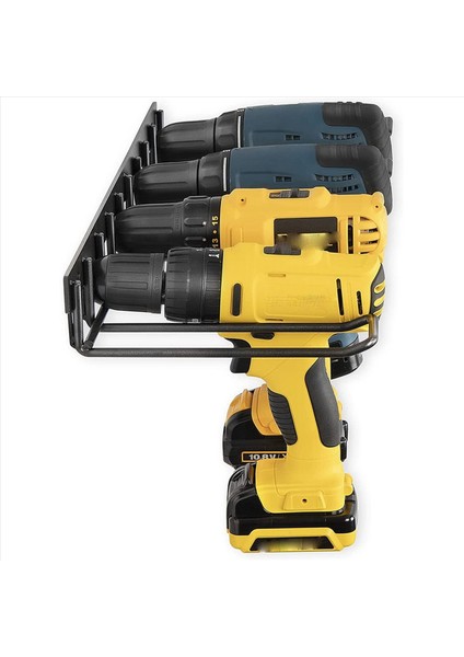 3x Güç Alet Organizatörü Matkap Depolama Rafı Raf Duvarı Montajlı Ağır Hizmet Güç Matkap Tutucu Matkap Şarj Istasyonu (Yurt Dışından) indirimleri