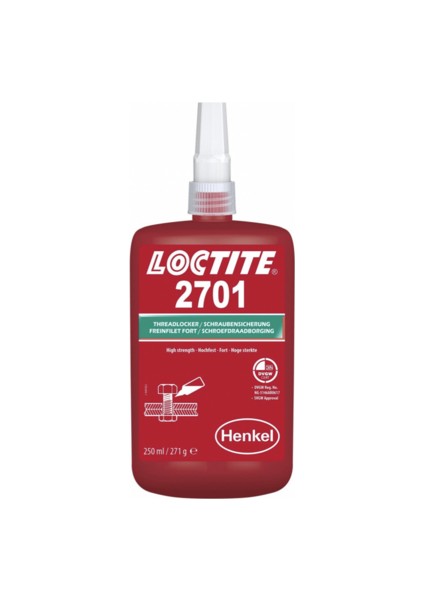 2701 Civata Sabitleyici Yüksek Mukavemetli 250 ml