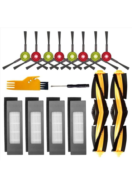 Ecovacs Deebot Ozmo 920 950 T5 T8 T8 Aıvı T8 Saf T9 T9 Aıvı N7 N8 N8 + N10 N10 Artı 2 Takım (Yurt Dışından) fiyatları