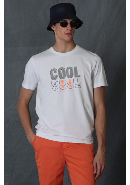 Maya Modern Grafik T- Shirt