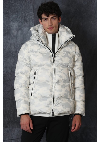 Tommy Kaz Tüyü Erkek Mont