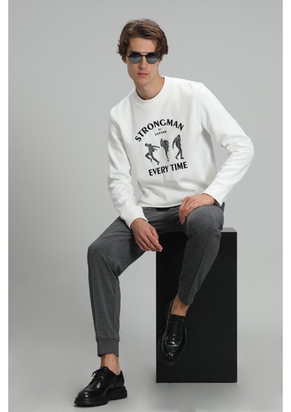 Larvı Jogger Pantolon Slim Fit Koyu Gri modelleri