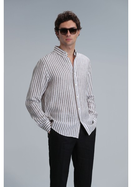 New Erkek Basic Gömlek Regular Fit