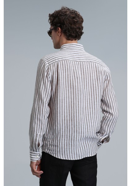 New Erkek Basic Gömlek Regular Fit