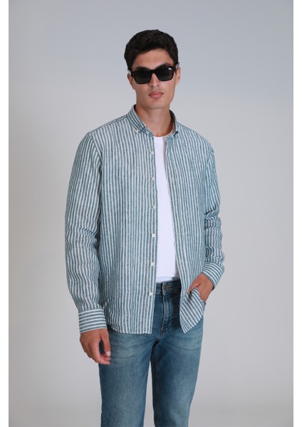 New Erkek Basic Gömlek Regular Fit