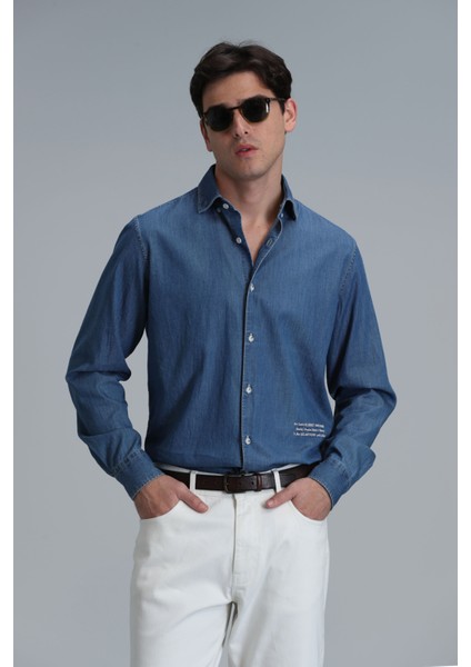 Warter Erkek Basic Gömlek Regular Fit