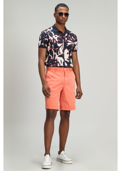 Zegler Spor Erkek Chino Şort Slim Fit Mavi fırsatları