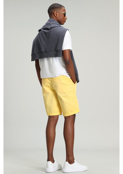 Zegler Spor Erkek Chino Şort Slim Fit