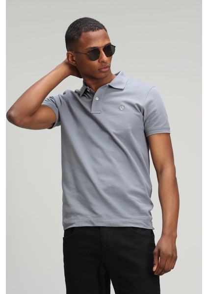 Laon Spor Polo Yaka Erkek Tişört