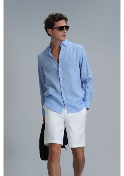 Pitaya Erkek Keten Gömlek Comfort Fit indirimleri