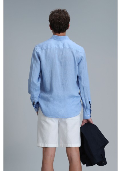 Pitaya Erkek Keten Gömlek Comfort Fit