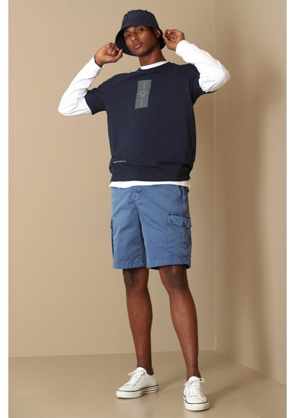 Marel Spor Erkek Chino Şort Slim Fit Bej