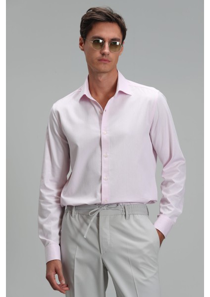 Nagoya Erkek Smart Gömlek Comfort Slim Fit Mavi