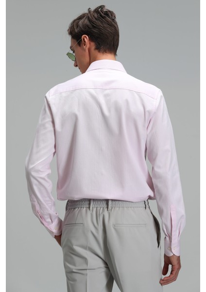 Nagoya Erkek Smart Gömlek Comfort Slim Fit Mavi