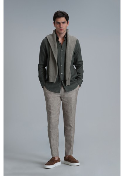 Pitaya Erkek Keten Gömlek Comfort Fit fiyatları