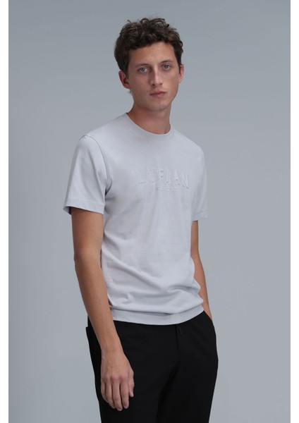 Gold Modern Grafik T- Shirt