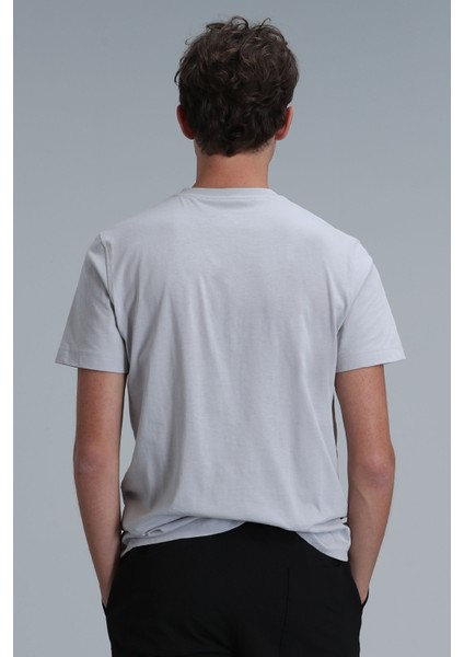 Gold Modern Grafik T- Shirt