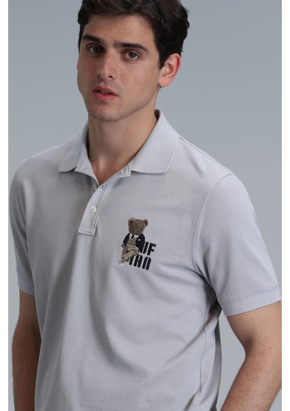 Crystal Smart Erkek Polo Tişört Gri modelleri