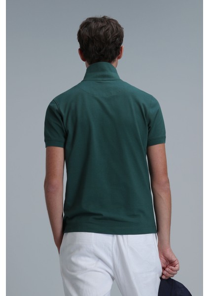 Laon Smart Erkek Polo Tişört Slim Fit Siyah